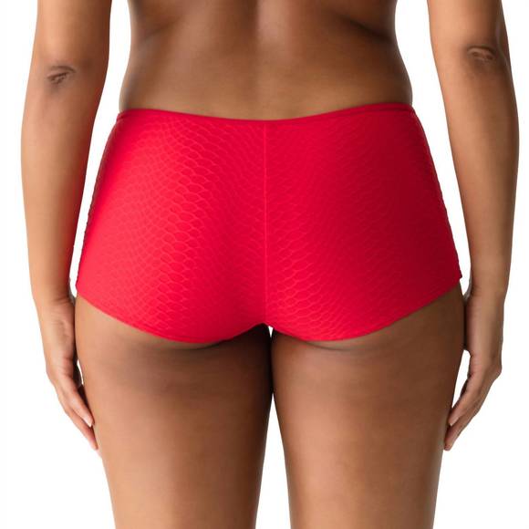 NEW PRIMADONNA women's canyon full boxer brief bottom in true red - Picture 3 of 4